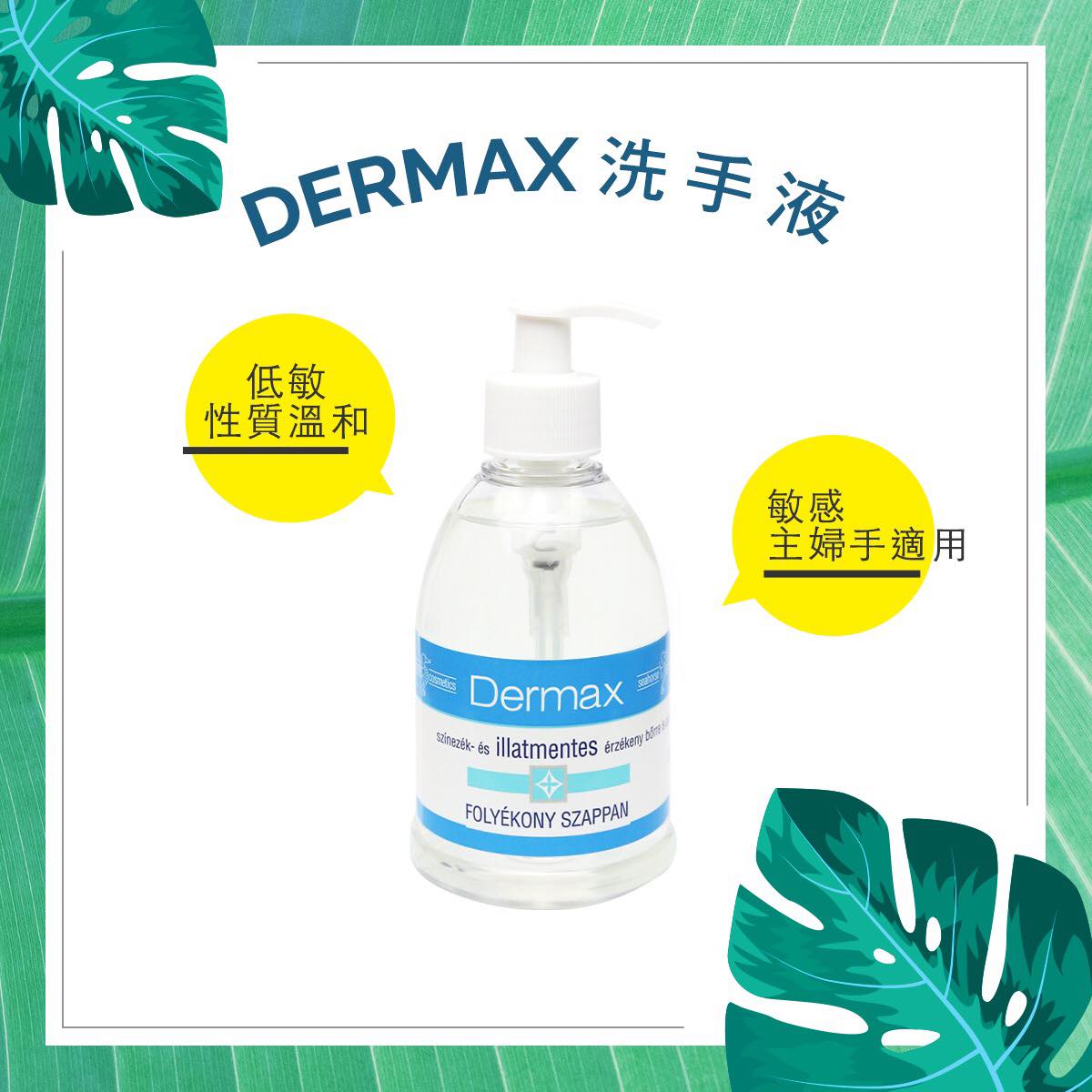 Dermax Hand Wash 300ml (3pc Set)